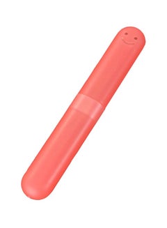 Buy Travel Toothbrush Holder Pink 20x3x3cm in Saudi Arabia