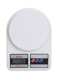 Buy Small Digital Kitchen Scale White 10kg in Egypt