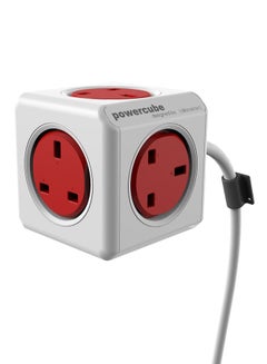 Buy PowerCube Extended Power Adapter Red in Saudi Arabia