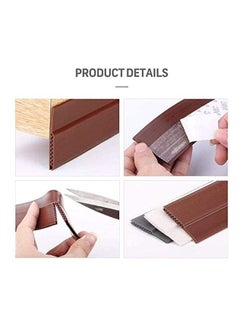 Buy Stripping Door Bottom Seal Strip Brown in UAE