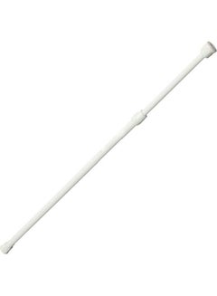 Buy Telescopic Tension Extendable Curtain Rod White in Saudi Arabia