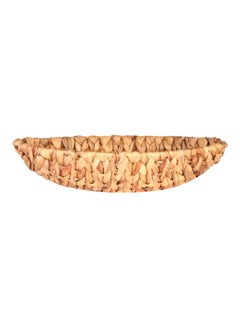 Buy WaterHyacinthBasket - Medium Brown 38x19x7.5cm in UAE