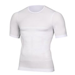 اشتري قميصٌ داخلي سادة للتنحيف أبيض في السعودية