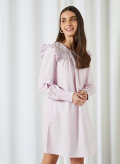 Buy Ruffle Mini Dress Winsome Orchid in Egypt