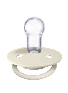 Buy Pacifier DeLux (Silicone) One Size 0-3 Yrs , 1-piece - Ivory in Saudi Arabia