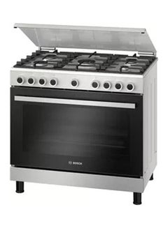 Buy Serie | 4 Gas range cooker Stainless steel HGVDF0V50S Silver in Egypt