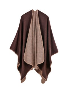 Buy Solid Shawl Brown in Saudi Arabia