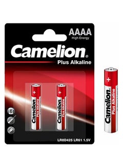 Buy 2-Piece Plus Alkaline LR8D425-BP2 Batteries Set Multicolour in Egypt
