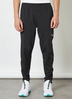 Buy Tapered Running Sweatpants Black in UAE