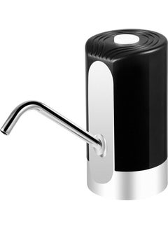 Buy Automatic USB Charging Electric Water Pump Dispenser H24193B-KM Black in Saudi Arabia