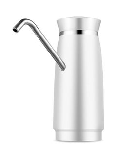 Buy USB Rechargeable Electric Water Pump Dispenser H24192W-KM Silver in Saudi Arabia