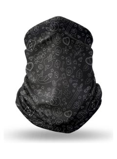 Buy Designer Neck Gaiter Face Mask 18.5 x 10inch in UAE