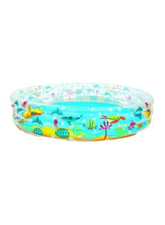 اشتري Sea Creatures Printed 3 Rings Pool 51004 152x30cm في مصر