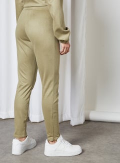 Buy Faux Suede Leggings Aloe(17-0620) in Egypt