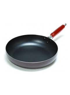 Buy Non Stick Frying Pan Black/Red 32cm in Saudi Arabia
