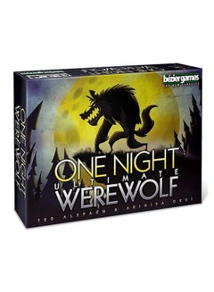 Buy One Night Ultimate Werewolf Card Game Multicolored Durable And Sturdy For Kids 17x4x13cm in Saudi Arabia