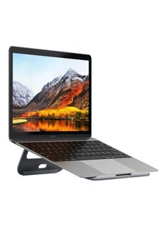 Buy Aluminum Laptop Stand Space Grey in UAE