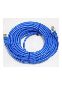 Buy RJ45 Cat5e Ethernet Patch Cable Blue in Saudi Arabia