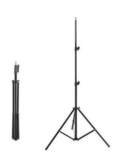 Buy Tripod Stand For Ring Light & Lighting Fixtures - 210 CM Black in Egypt