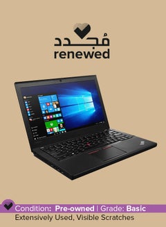Buy Renewed - Thinkpad X260 (2016) Laptop With 12.5-Inch Display,Intel Core i5 Processor/6th Gen/8GB RAM/256GB SSD/Intel HD Graphics 520 English Black in UAE