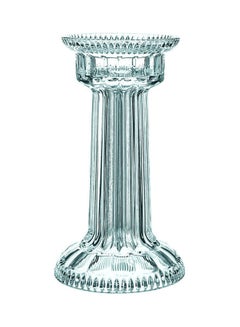 اشتري Santorin Decorative Candle Holder شفاف 6.7X4.1X9سم في مصر