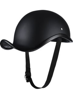 Buy Half Motorcycle Helmet with Release Strap in Saudi Arabia