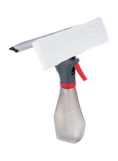 Buy Meda Spray Cleaner With Wiper White/Grey/Red 25x26x9.5cm in UAE