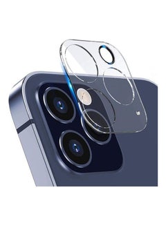 Buy Glass Camera Lens Protector For Apple iPhone 12 Pro Max Clear in Saudi Arabia