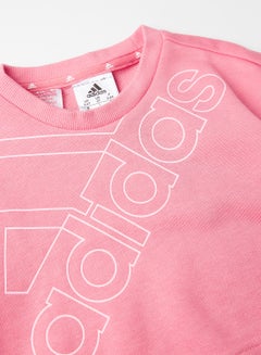 adidas Kids/Teen Essentials Logo Sweatshirt Hazy Rose/Light Pink UAE |  Dubai, Abu Dhabi