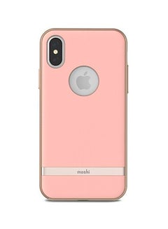 Buy Protective Case Cover For iPhone XS/X Pink in UAE