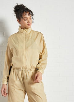 puma track jacket gold