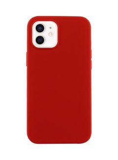 Buy Protective Case Cover For Apple iPhone 12 Red in Saudi Arabia