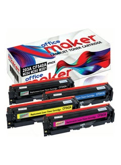 اشتري 4 Piece Compatible Toner Set متعدد الألوان في الامارات