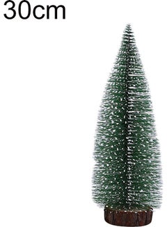 Buy Mini Christmas Decorative Pine Tree Green/Brown in Egypt