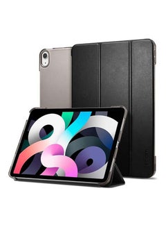 Buy Smart Fold Protective Case Cover For iPad Air 4 Black in UAE