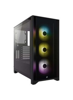 Buy iCUE 4000X RGB Tempered Glass Mid-Tower ATX Case in Saudi Arabia