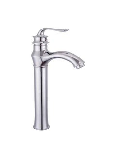 Buy Basin Mixer Long Body silver in UAE