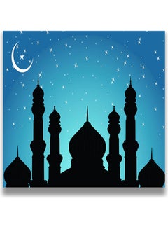 Buy Ramadan Kareem Painting Multicolour 20x20cm in UAE