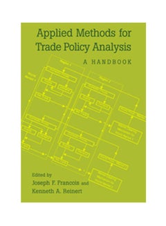 Buy Applied Methods For Trade Policy Analysis: A Handbook Paperback English by Francois.Reinert - 1997 in Egypt