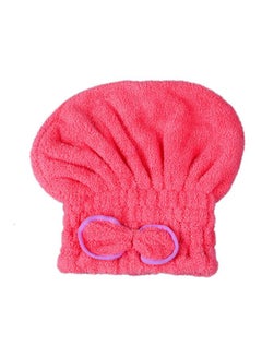 Buy Quick Hair Drying Shower Cap Pink/Purple 22x3x20centimeter in Egypt