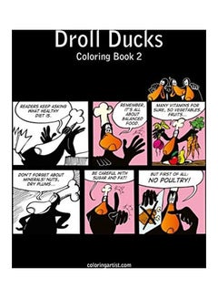 Buy Droll Ducks Coloring Book 2 paperback english - 2015 in UAE