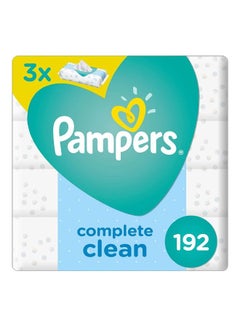 اشتري Complete Clean Baby Wipes, 192 Count في الامارات