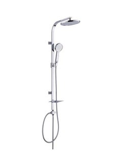 Buy Shower Column Set silver in UAE