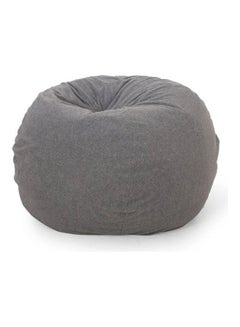 Buy Bean Bag Game Recreation Room Furniture Velvet Grey 4.5kg in UAE