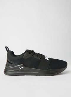 Buy Wired Running Shoes Black in UAE