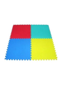 Buy Puzzle Foam Mat 4 Piece Set 60X60X1Cm in Saudi Arabia