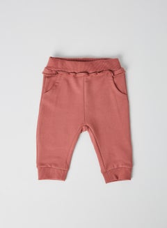 Buy Baby Frill Sweatpants Withered Rose in UAE