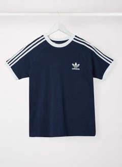 Shop adidas Originals Kids/Teen 3-Stripes T-Shirt Collegiate Navy/White  online in Dubai, Abu Dhabi and all UAE