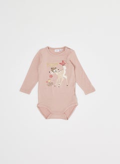 Buy Baby Girls Bambi Onesie Pink in UAE