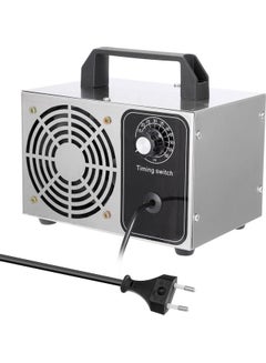 Buy Portable Ozonator Air Filter Purifier Fan 55-EU Silver/Black in Saudi Arabia